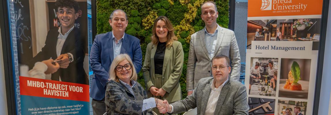 New mhbo programme launched with Koning Willem I College and BUas Hotel Management